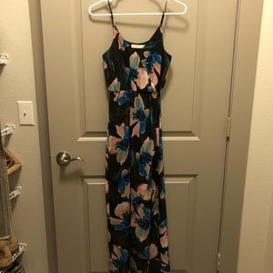 Lush maxi floral dress